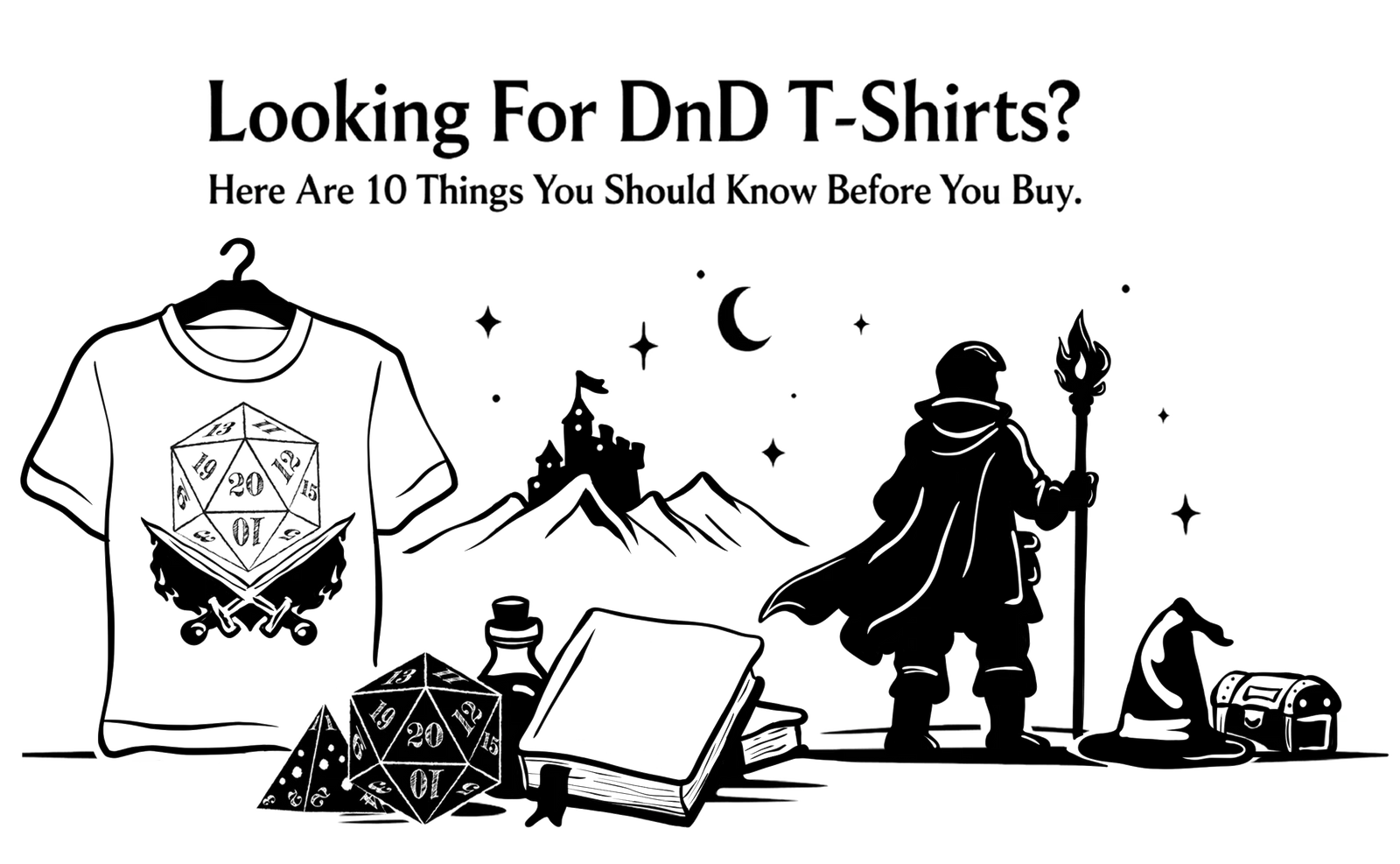 Looking For DnD T-Shirts? Here Are 10 Things You Should Know Before You Buy.