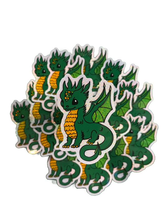 Dragon *Ivy* - Sticker