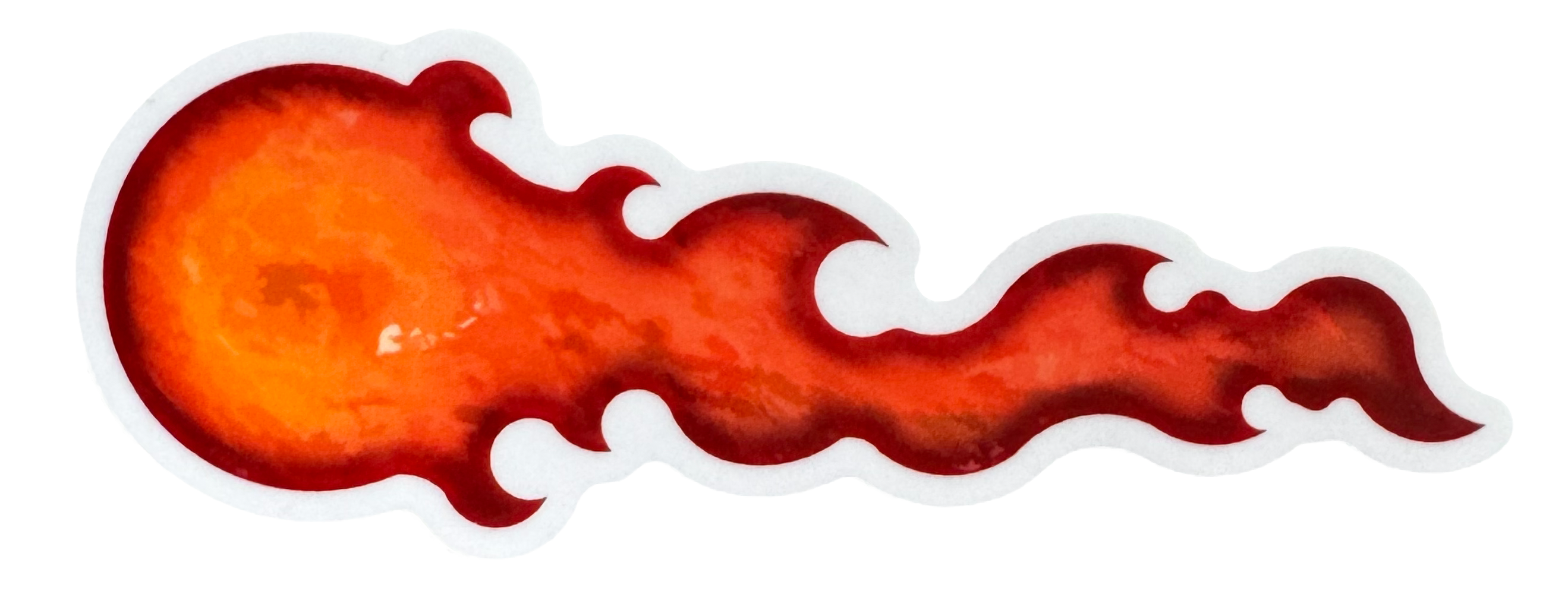 Fireball - Sticker – The Flying Turtle Tavern