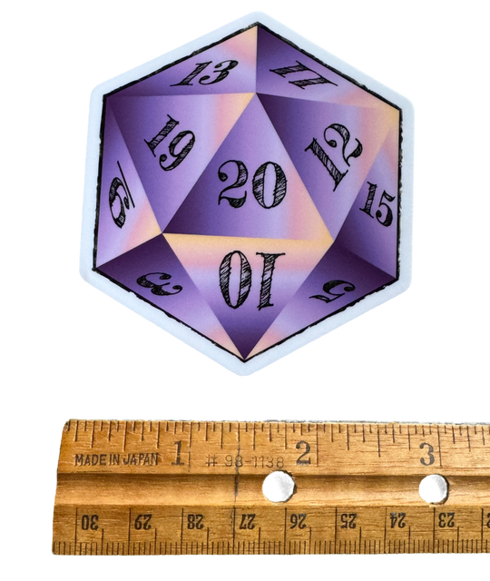 Rich, bold amethyst color with a smooth, glossy finish that lets the design speak for itself—clean, classic, and timeless with ruler for size validity 