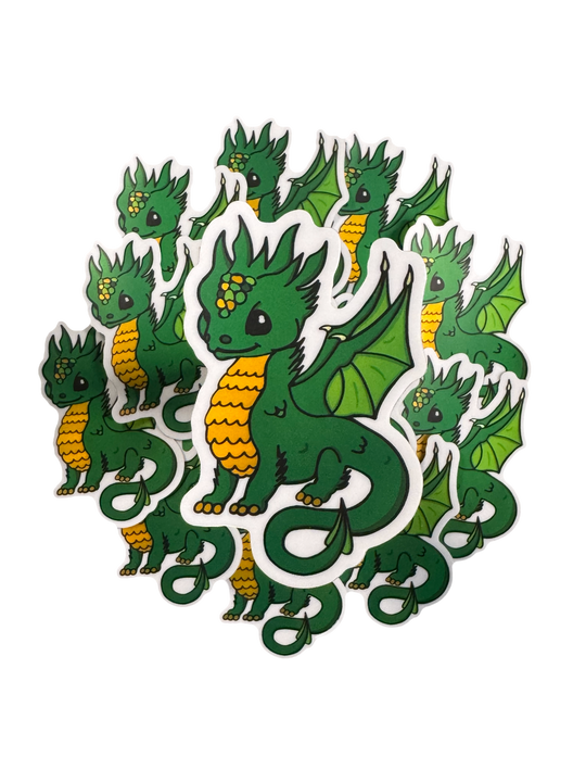 Dragon *Ivy* - Sticker