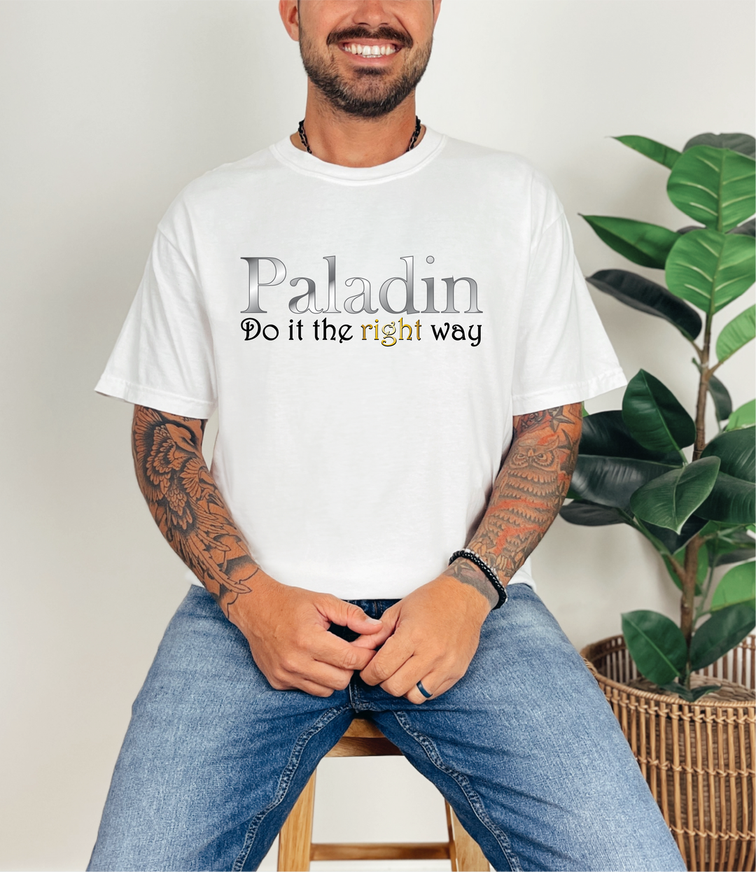 Short Sleeve T-shirt: Paladin