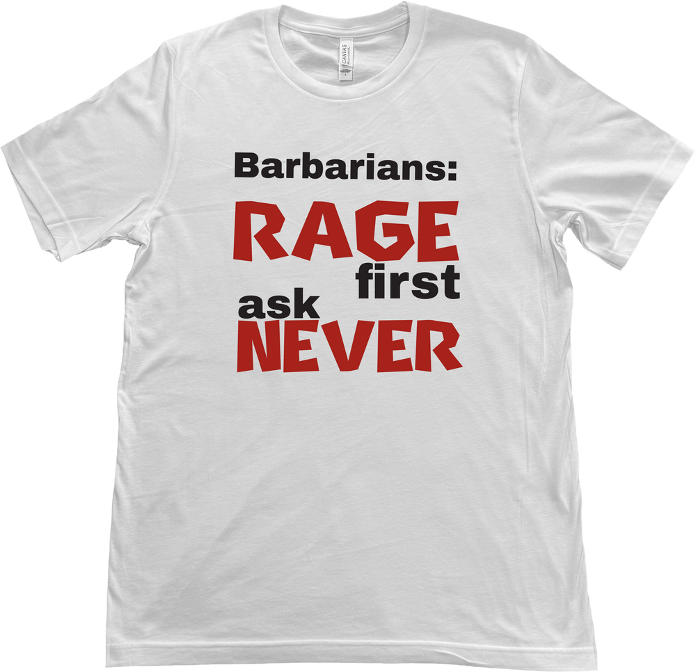 Short Sleeve T-shirt: Barbarians